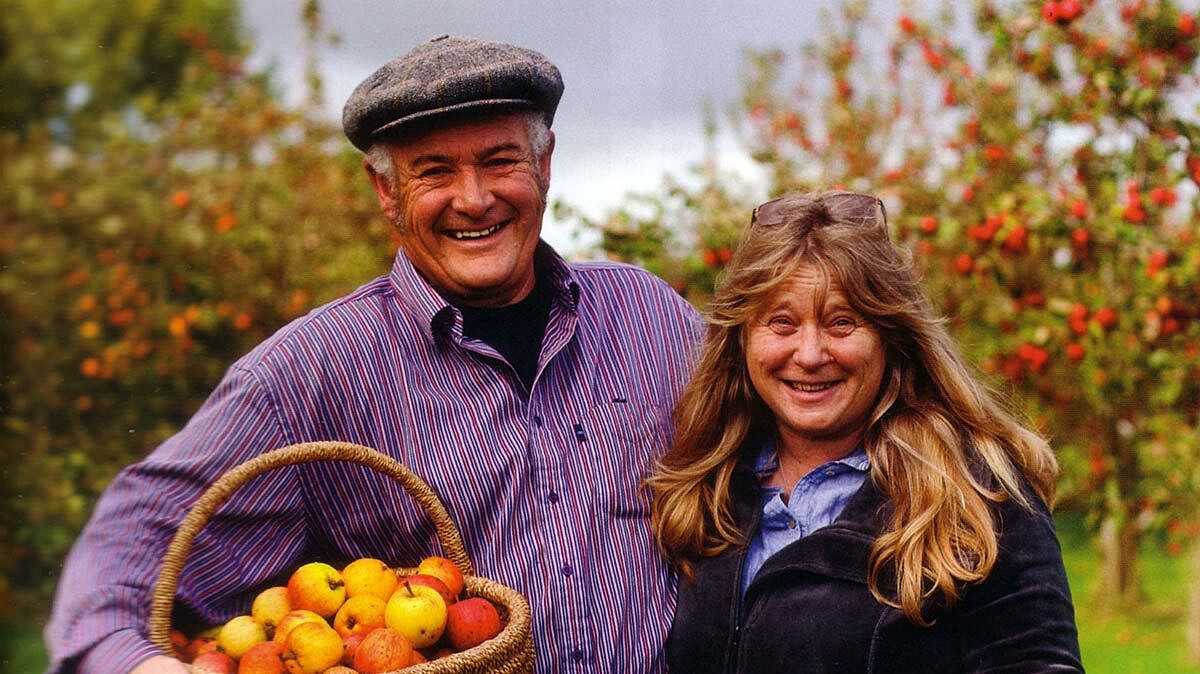 Rod & Julie winners of the Top prize in the Food Innovation Award