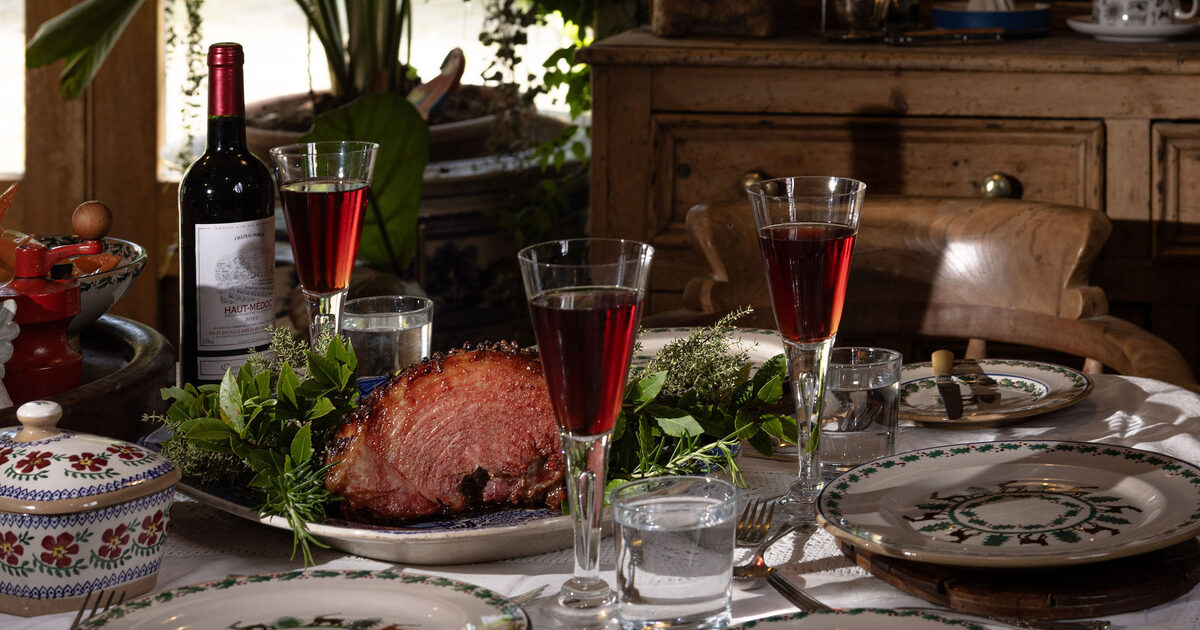 Slow Cooker Cider Glazed Ham | Highbank Orchards