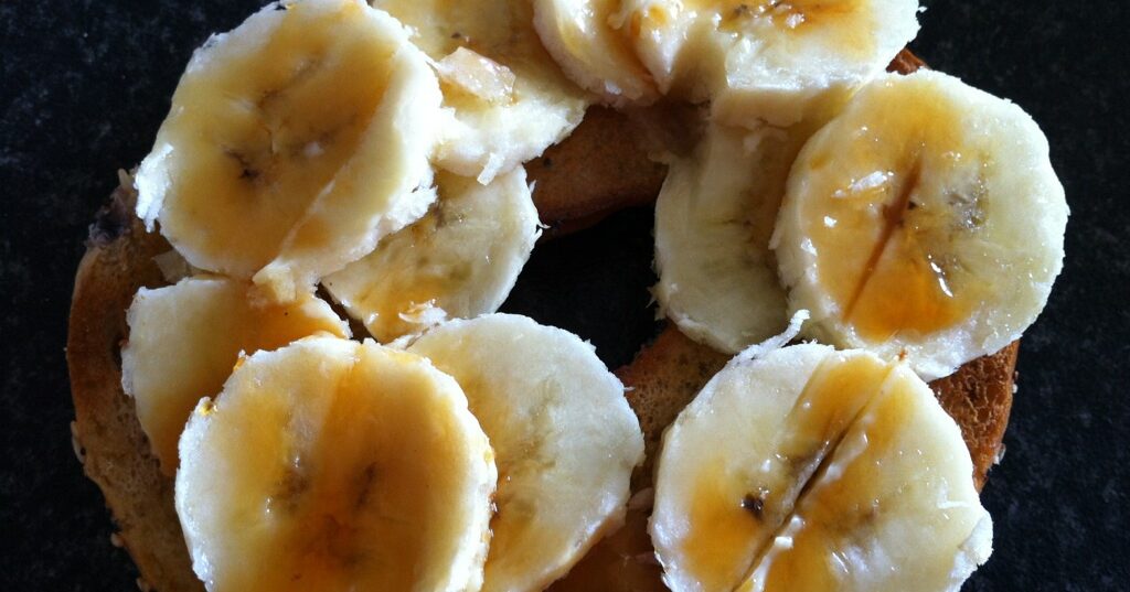 Gina's Bagel Banana Snack | Highbank Orchards